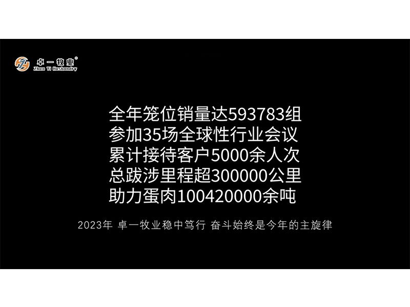 卓一牧業(yè) | 年歲開啟，共赴新程